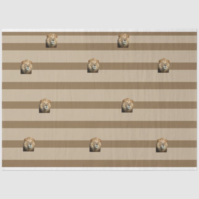 Lion tissue paper (Front)