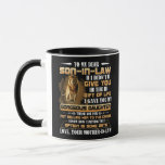 Lion To My Dear Son In Law Mug Funny Birthday<br><div class="desc">This mug works best as gifts for your kind son-in-law,  sharing,  caring & loveable by mum in law. Makes a great birthday or Christmas gift!</div>