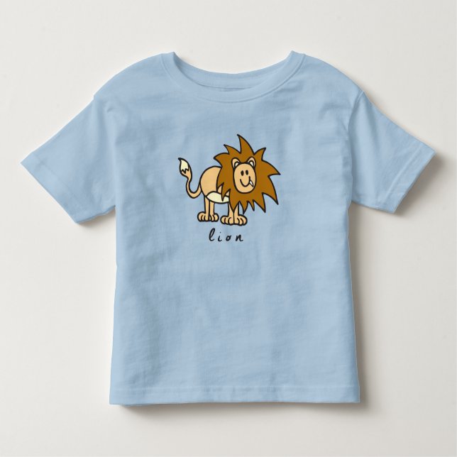 Lion Toddler T-Shirt or Top (with (Front)