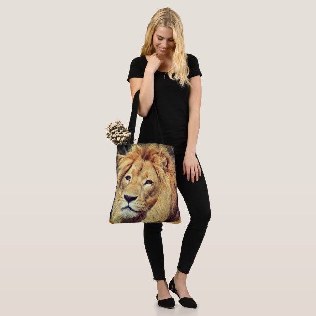 Lion Tote Bag (On Model)