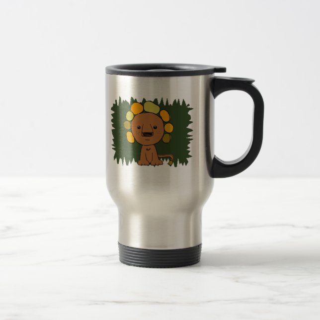 Lion Travel Mug (Right)