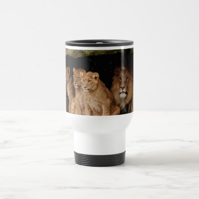 Lion Travel Mug (Center)