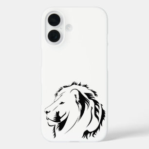 Lion Tribal 001 iPhone 16 Case