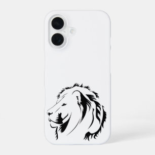 Lion Tribal 001 iPhone 16 Case