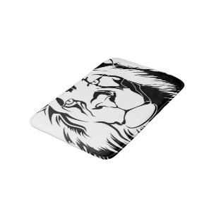 Lion Tribal 002 Bath Mat