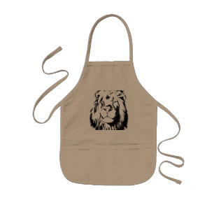 Lion Tribal 002 Kids Apron