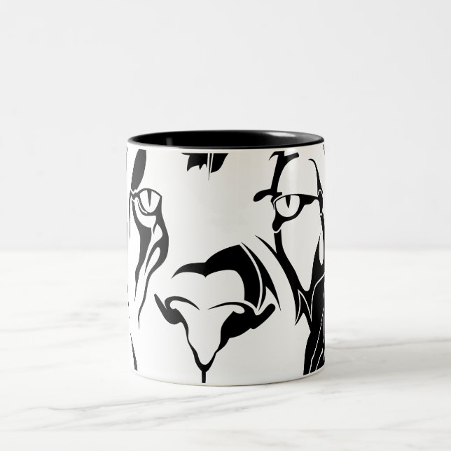 Lion Tribal 002 Mug (Center)
