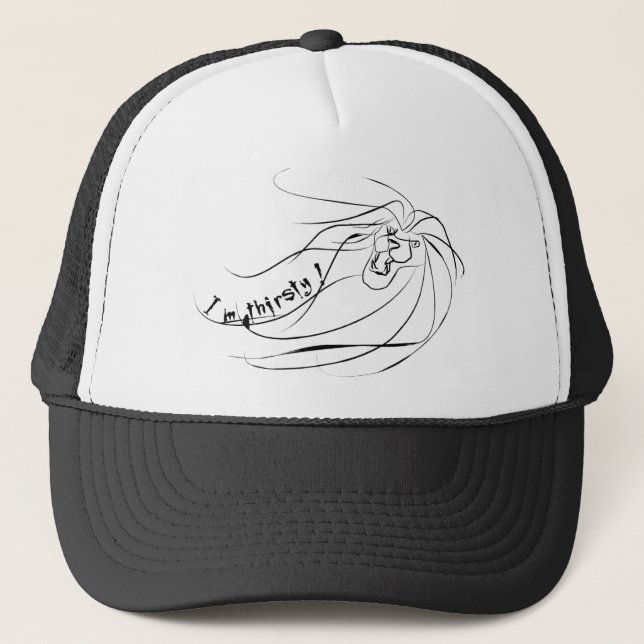lion trucker hat (Front)