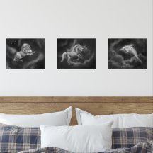 Lion, Unicorn, and Dolphin Constellations