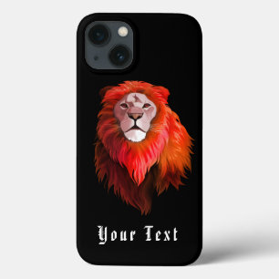 Lion Vector and Colourful iPhone 13 Case