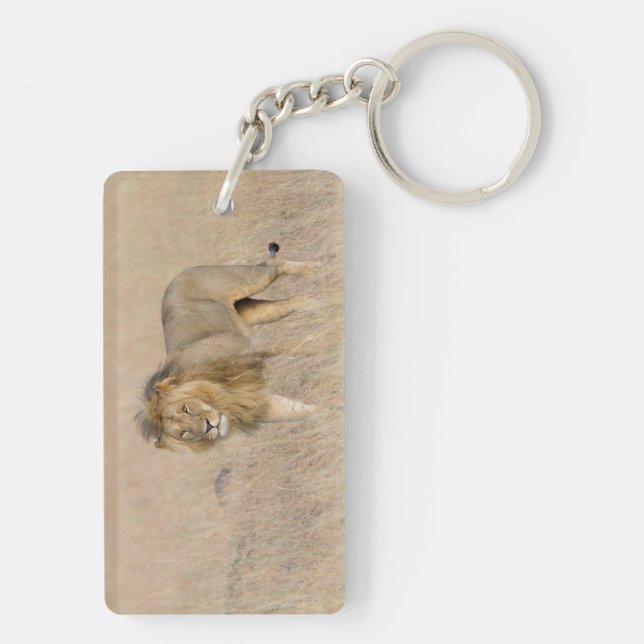 Lion walking key ring (Back)