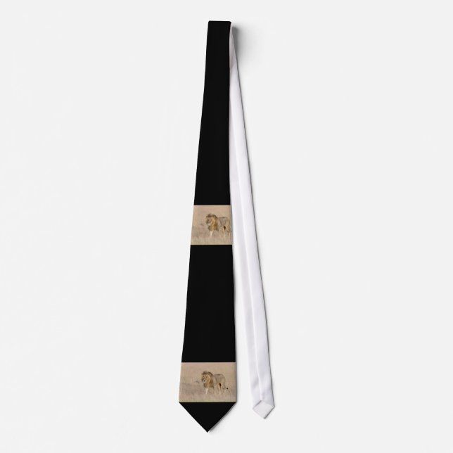 Lion walking tie (Front)