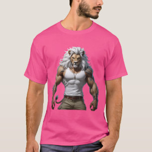 Lion Warrior – Urban Fantasy Icon T-Shirt