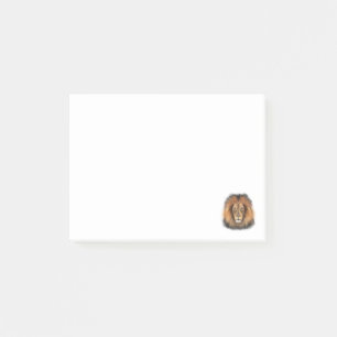 lion watercolor Leo king safari animal jungle cat  Post-it Notes