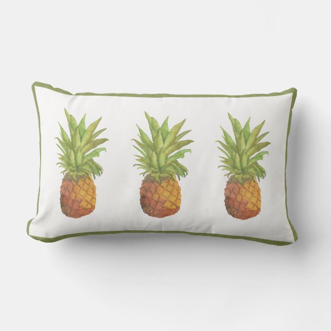 Lion watercolour brown boho frame pillow  (Front)