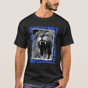Lion Wild Cat Colourful Animal King Jungle Motivat T-Shirt