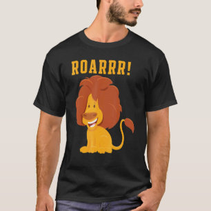 Lion Wildlife Animals Jungles King Roarrr T-Shirt