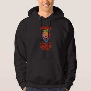 Lion Winners Never Quit Beast King Workout Boxing Hoodie