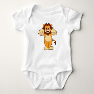Lion with big Claws Baby Bodysuit