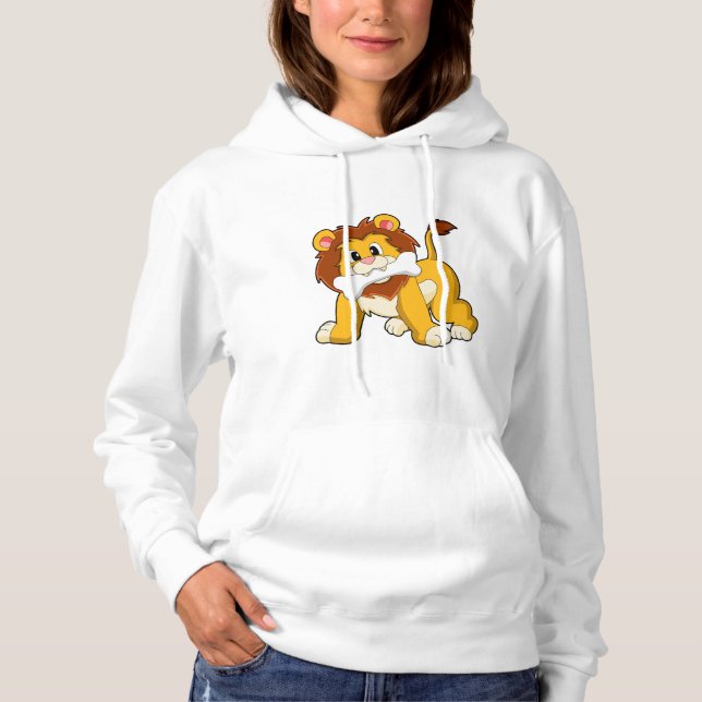 Lion with Bone Hoodie (Front)