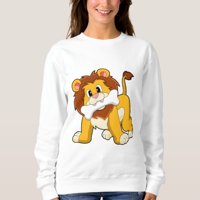 Lion with Bone Sweatshirt (Front)