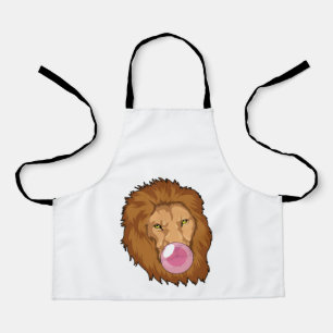 Lion with Bubble gum Apron