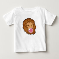 Lion with Bubble gum