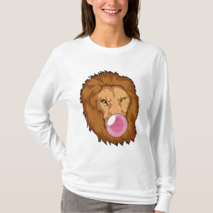 Lion with Bubble gum T-Shirt