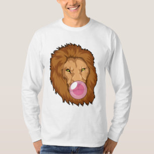 Lion with Bubble gum T-Shirt