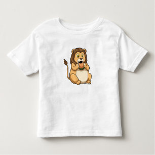 Lion with Burger Toddler T-Shirt