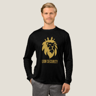 Lion With Crown - Gold Style 1 Tri-Blend Shirt