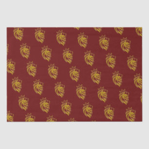 Lion With Crown - Gold Style 2 Tissue Paper