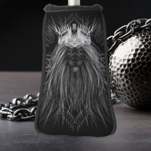 Lion with Crown Monogram Golf Head Cover
