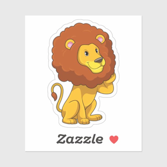 Lion with Curls (Sheet)