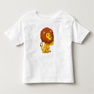 Lion with Curls Toddler T-Shirt