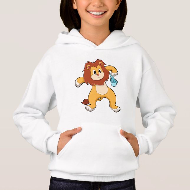 Lion with Fish (Front)