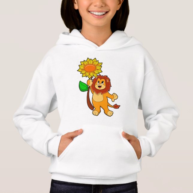 Lion with Flower Sunflower (Front)