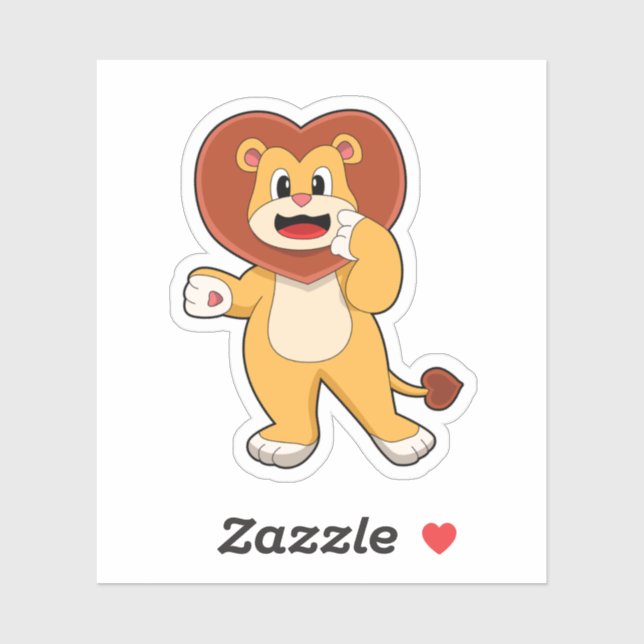 Lion with Heart (Sheet)