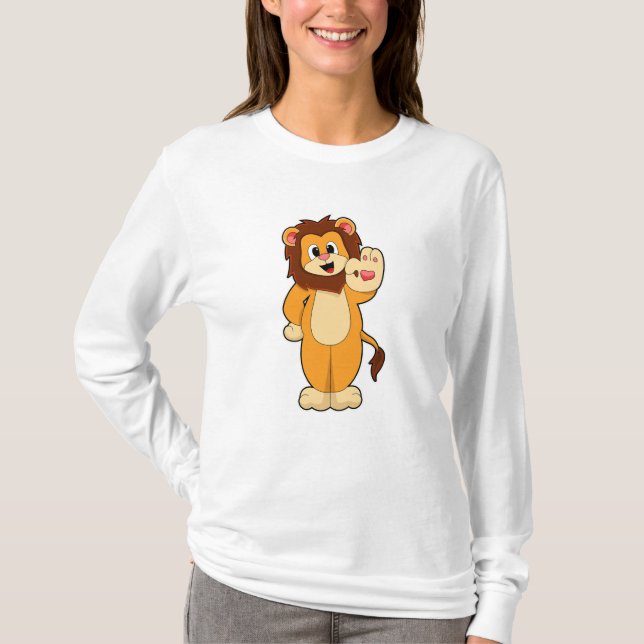 Lion with Mane T-Shirt (Front)