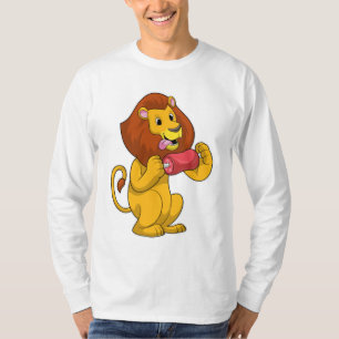 Lion with Meat T-Shirt