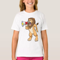 Lion with Microphone