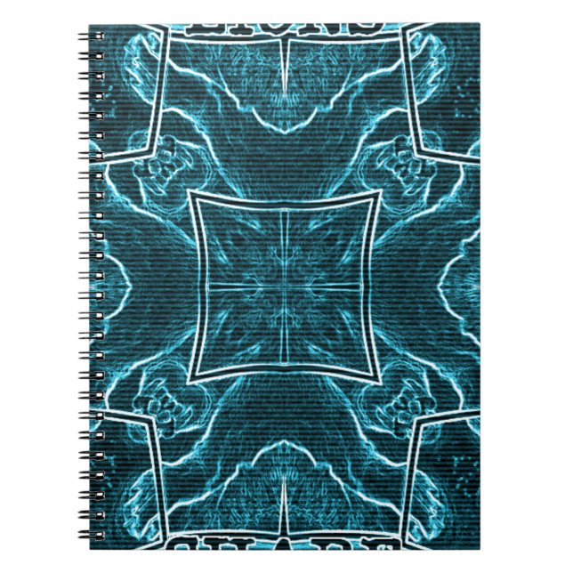 Lion wits spiral notebook (Front)