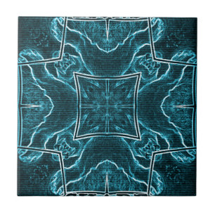 Lion wits tile