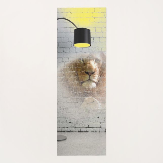 Lion Yoga Mat (Back)