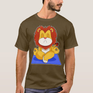 Lion Yoga Meditation Gymnastics T-Shirt