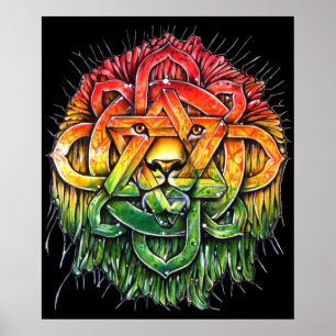 Lion Zion Poster - M1