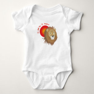 Lion - zodiac T-shirt Baby Bodysuit
