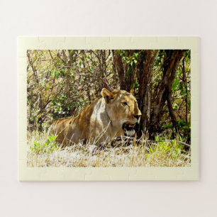 Lioness animal jigsaw puzzle