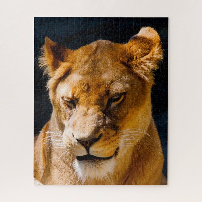 Lioness Big Cats. Jigsaw Puzzle (Vertical)