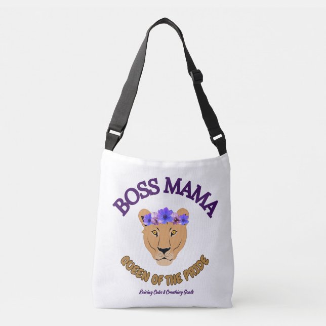 Lioness Boss MaMa  Crossbody Bag (Front)